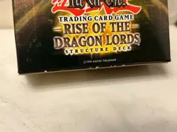 Yugioh Rise Of The Dragon Lords Structure Deck Sealed 1st Edition New - Image 5