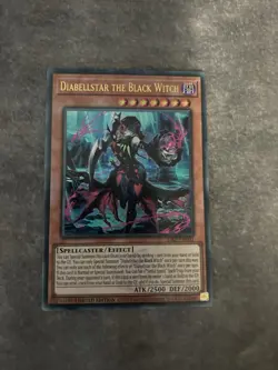 Yugioh! Diabellstar the Black Witch 25LP-EN001 Limited Pack World Championship - Image 1