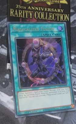 Yugioh! Magicalized Fusion RA01-EN058 Playset Ultra Rare 1st Edition NM - Image 3