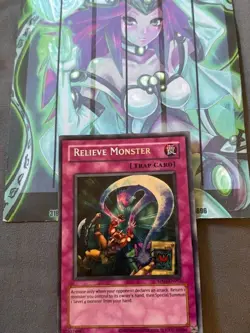 Yugioh 1x Relieve Monster Secret Rare RP01-EN093 Retro Pack 1 2020 Reprint NM - Image 1