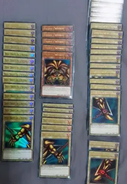 Huge YuGiOh Exodia Set Lost Art FR LART Promo ULTRA RARE - 44 Cards Total MINT - Image 1
