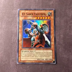 Yugioh XX-Saber Faultroll ANPR-EN035 Super Rare NM Unlimited - Image 1