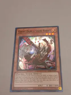 Yugioh Ghost Ogre & Snow Rabbit RA04-EN015 Super Rare 1st Edition NM - Image 2