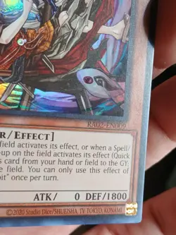 Yugioh Ghost Ogre & Snow Rabbit RA04-EN015 Super Rare 1st Edition NM - Image 3