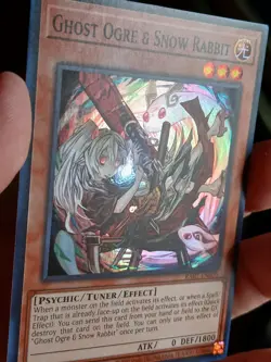 Yugioh Ghost Ogre & Snow Rabbit RA04-EN015 Super Rare 1st Edition NM - Image 4