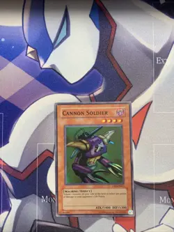 Yugioh 1x Cannon Soldier DB2-EN061 Super Rare - Image 1
