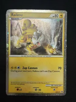 Raikou HGSS Promos HGSS19 Pokemon Card - Image 1