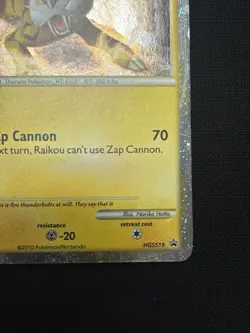 Raikou HGSS Promos HGSS19 Pokemon Card - Image 4