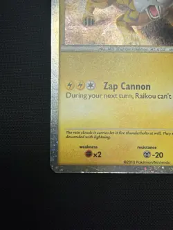 Raikou HGSS Promos HGSS19 Pokemon Card - Image 5