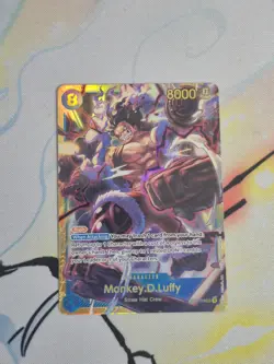 Monkey.D.Luffy (118) OP11-118 English SEC A Fist of Divine Speed One Piece Card - Image 1