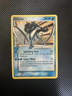Gold Star Suicune Card 115/115 Unseen Forces NM - Image 1