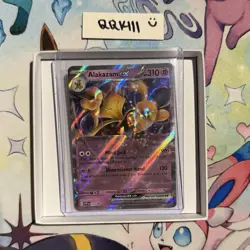 Alakazam EX 050 Scarlet & Violet Black Star Promo Holo Pokemon Card NM - Image 1