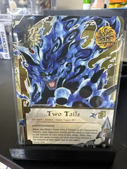 Two Tails [Ferociousness] 734 Naruto Super Rare Foil Card - Image 1