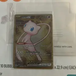 Pokemon Mew EX Metal Card Scarlet and Violet - Image 1