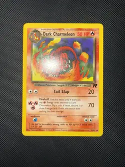 Pokemon TCG Team Rocket Dark Charmeleon Card 32/82 Rare - Image 1