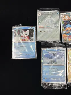 2025 Pokemon Holiday Calendar Promo Card Lot: All 8 Stamped Promos Sealed Packs - Image 2