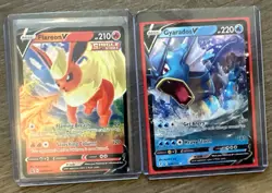 Pokemon TCG ~ Sword & Shield V Card Lot of 5 incl Mew, Umbreon, Sylveon - Image 3