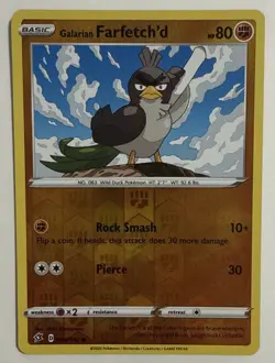 Galarian Farfetch'd Reverse Holo 94/192 - Rebel Clash Pokemon Card NM/Mint - Image 1
