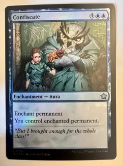 Confiscate 0709 Foil Foundations FDN MTG - Image 1