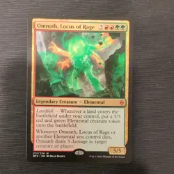 Omnath, Locus of Rage NM Battle for Zendikar BFZ English Regular MTG - Image 1