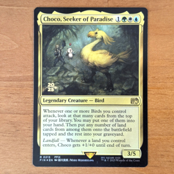 Choco, Seeker of Paradise - Pre-release Foil Stamped Promo - Final Fantasy MTG - Image 1