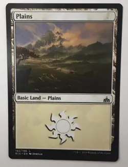 MTG Rivals Of Ixalan Plains 192/196 2018 - Image 1