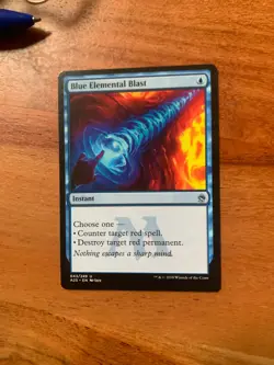 x1 MTG Blue Elemental Blast LP Masters 25 MTG Free Shipping! Magic the Gathering - Image 1