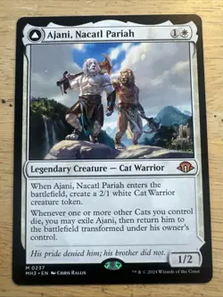 Ajani, Nacatl Pariah Modern Horizons 3 237 NM MTG - Image 1