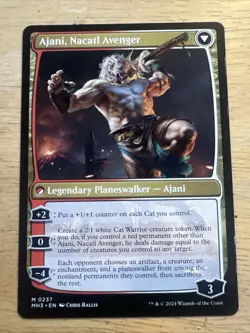 Ajani, Nacatl Pariah Modern Horizons 3 237 NM MTG - Image 2