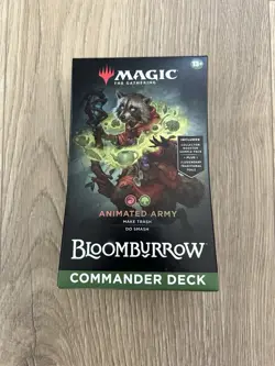 Animated Army Bloomburrow Commander Deck Magic The Gathering Mtg Precon - Image 1