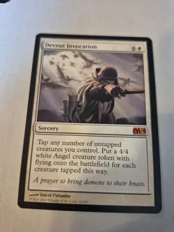 Devout invocation16 Mtg - Image 1