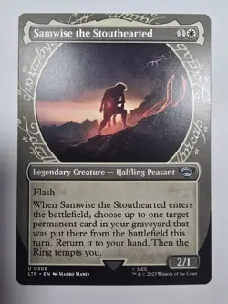 Samwise the Stouthearted (Showcase) Universes Beyond: the Lord of the Rings Mtg - Image 1