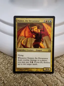 Numot, the Devastator x1 regular 215/318 LP MTG - Image 1