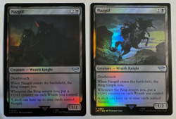 LOT 2 MTG Magic the Gathering LOTR Lord of the Rings Nazgul Foil Cards - Image 1