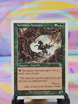 Magic the Gathering MTG Deckmasters 2001 Card | Yavimaya Ancients 31b/50 - Image 1