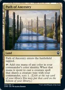 Path of Ancestry -Foil Light Play MTG Commander Legends - Image 1