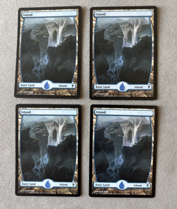 ISLAND #235 X4 4 4X Zendikar MTG Magic the Gathering Cards - Image 1