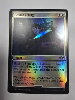 Hobbit's Sting Universes Beyond: the Lord of the Rings Mtg Foil - Image 1