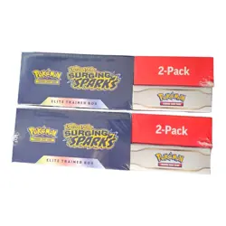 Lot Of 2! Scarlet & Violet Surging Sparks Pokemon Trading Card Game Elite Boxes - Image 3