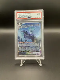 Pokemon Shadow Rider Calyrex Vmax Ultra Rare Card 205 PSA 9 Mint! - Image 1