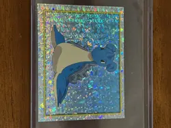 2000 Merlin Pokemon Sticker Lapras Prizm - Image 1