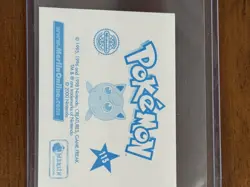 2000 Merlin Pokemon Sticker Lapras Prizm - Image 2
