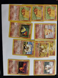 Pokemon Fire Type vulpix,cyndaquil,rapidash,arcanine,growlithe,charmander - Image 1