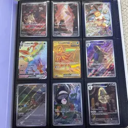 Pokemon Black Bolt Binder With Mixed Lot Of 63 Cards - Image 1
