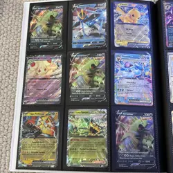 Pokemon Black Bolt Binder With Mixed Lot Of 63 Cards - Image 4