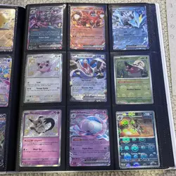 Pokemon Black Bolt Binder With Mixed Lot Of 63 Cards - Image 5