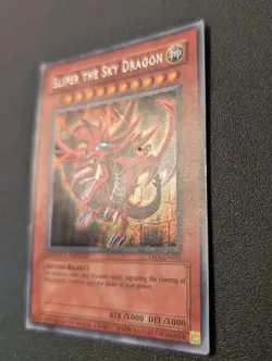 Slifer the Sky Dragon YMA-EN001 Parallel Secret Rare Limited Edition Yugioh MP - Image 3