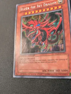Slifer the Sky Dragon YMA-EN001 Parallel Secret Rare Limited Edition Yugioh MP - Image 5