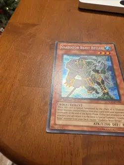 YuGiOh Gladiator Beast Retiari Secret Rare CSOC-EN086 Crossroads Of Chaos 1st - Image 5