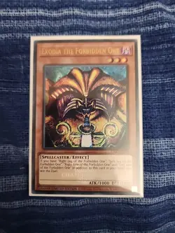 Yugioh Exodia the Forbidden One (Emblazoned Ultra Rare) 25LP-EN000 Limited Ed NM - Image 1